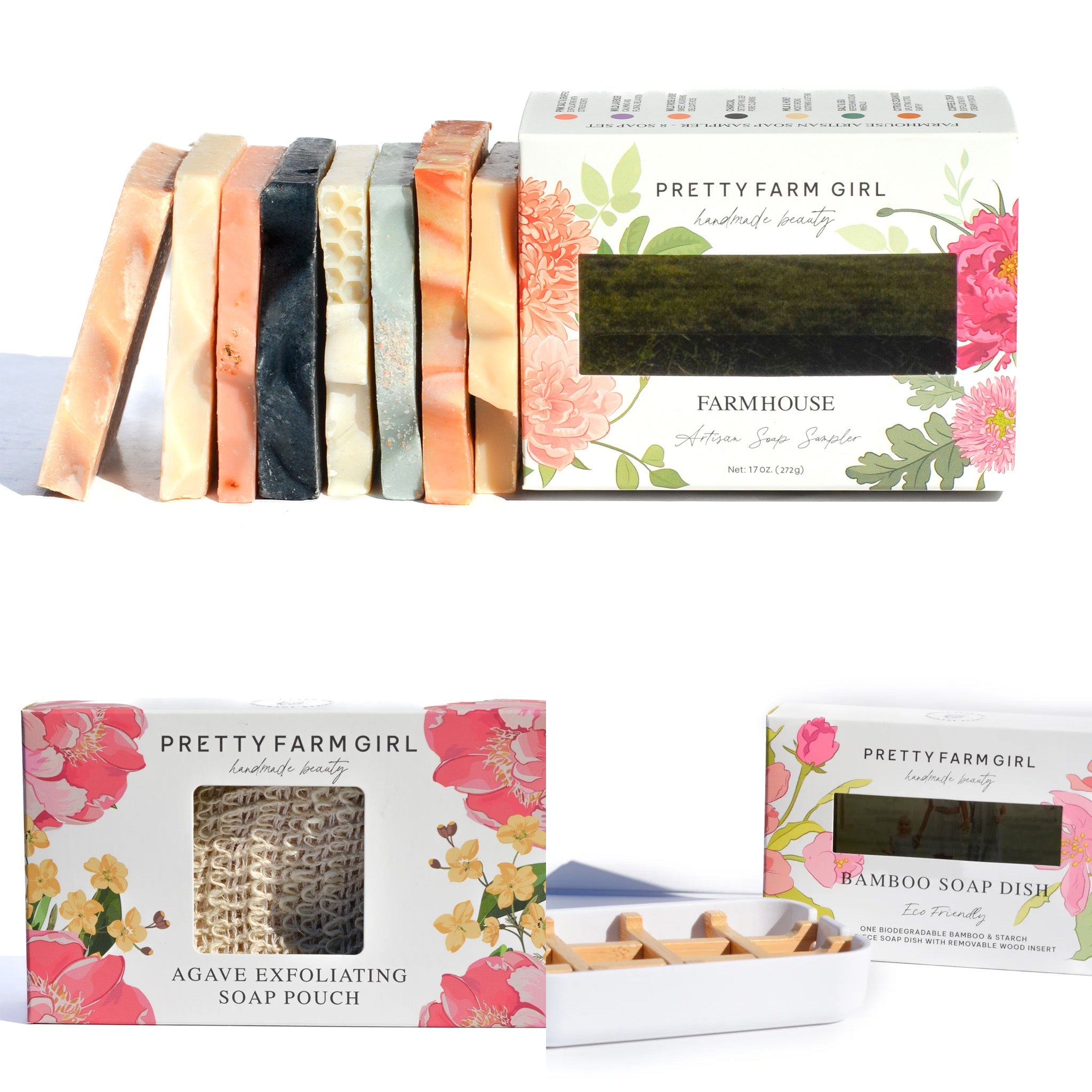 Farmhouse Artisan Goat Milk & Tallow Soap Sampler - BIG FRENCHIES