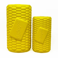 Corn on the Cob Dog Toy - Durable Rubber Treat Dispenser | USA Made - BIG FRENCHIES
