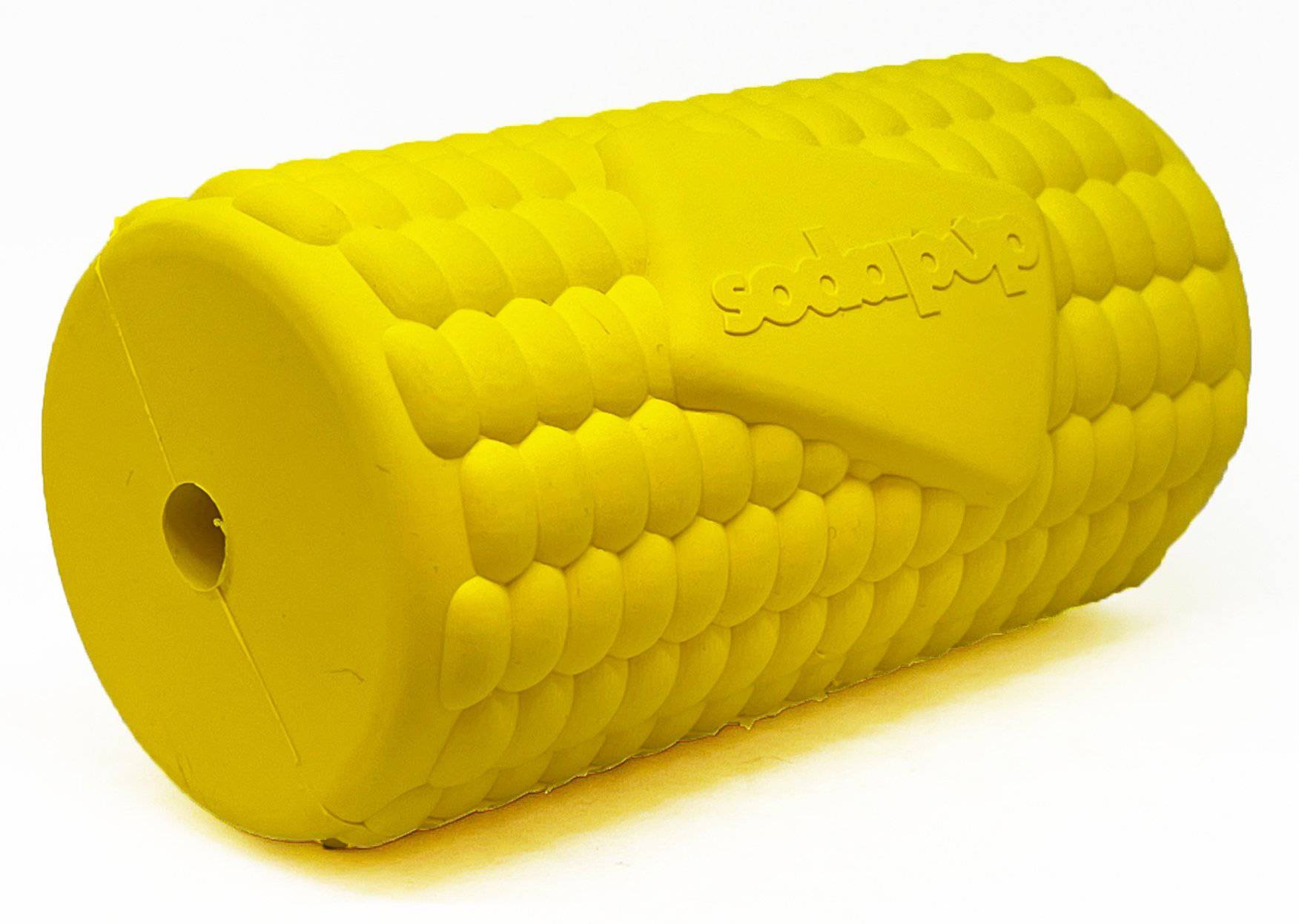 Corn on the Cob Dog Toy - Durable Rubber Treat Dispenser | USA Made - BIG FRENCHIES