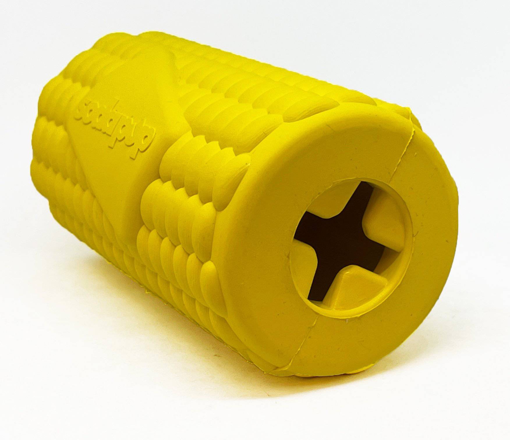 Corn on the Cob Dog Toy - Durable Rubber Treat Dispenser | USA Made - BIG FRENCHIES