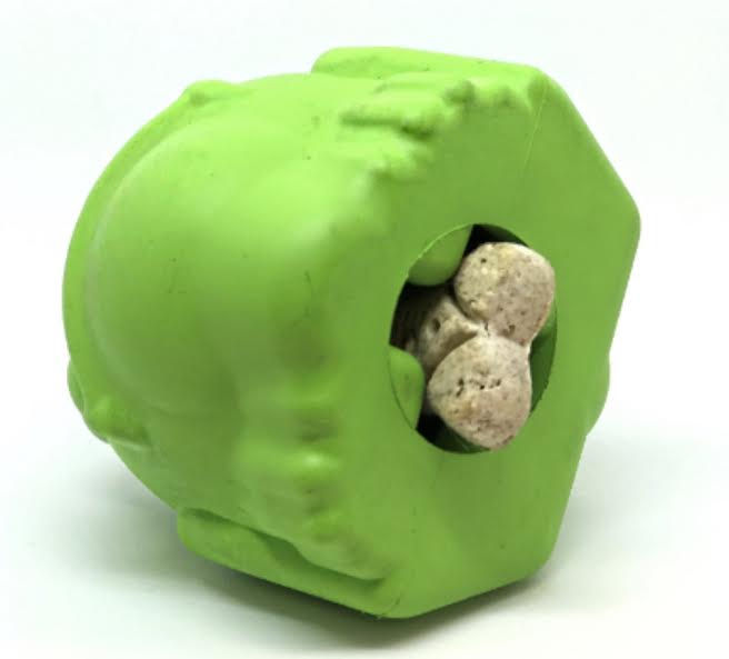 Bull Frog Dog Chew Toy & Treat Dispenser - USA Made | SodaPup - BIG FRENCHIES