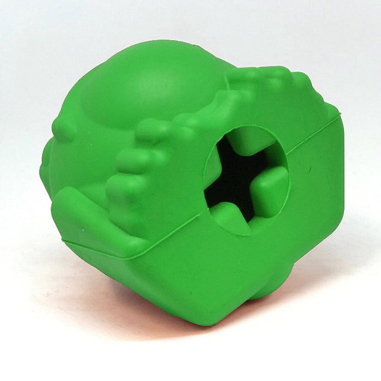 Bull Frog Dog Chew Toy & Treat Dispenser - USA Made | SodaPup - BIG FRENCHIES