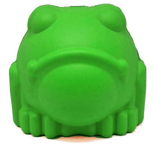 Bull Frog Dog Chew Toy & Treat Dispenser - USA Made | SodaPup - BIG FRENCHIES