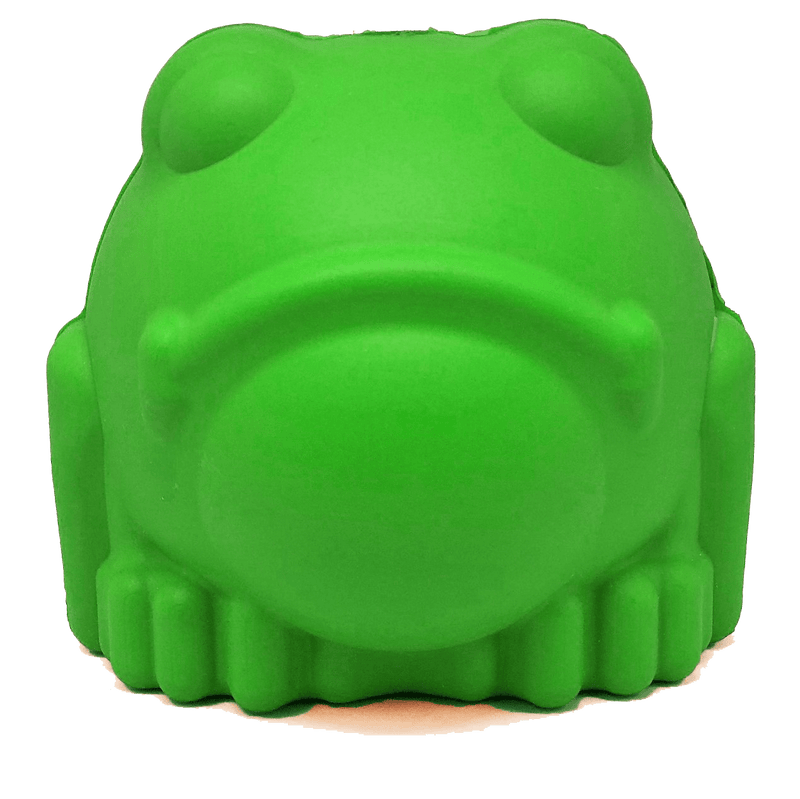Bull Frog Dog Chew Toy & Treat Dispenser - USA Made | SodaPup - BIG FRENCHIES