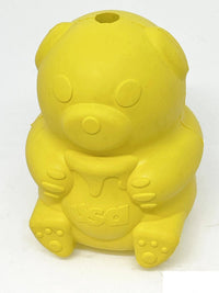Honey Bear eDispenser - Durable Rubber Treat Dispenser for Dogs | USA Made - BIG FRENCHIES
