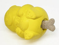 Honey Bear eDispenser - Durable Rubber Treat Dispenser for Dogs | USA Made - BIG FRENCHIES