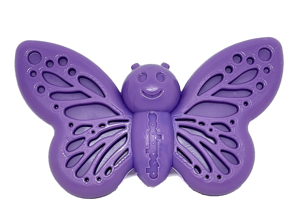 Butterfly Nylon Chew & Enrichment Toy | 2-in-1 for Aggressive Chewers | SodaPup - BIG FRENCHIES