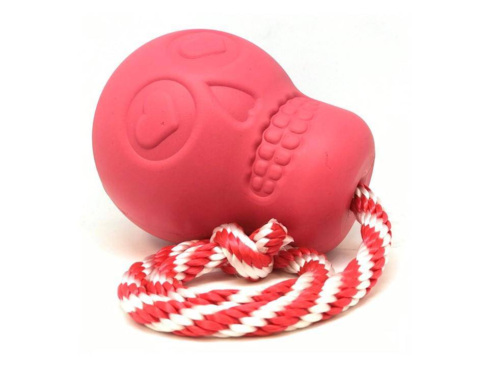 USA-K9 Skull Dog Chew Toy & Treat Dispenser - Made in USA | SodaPup - BIG FRENCHIES