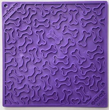 Bones eMat - Enrichment Lick Mat for Dogs and Cats | eMat Enrichment Toy for Anxiety Relief | SodaPup - BIG FRENCHIES