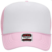 I Keep Us In Trouble Adult Otto Foam Trucker Hat