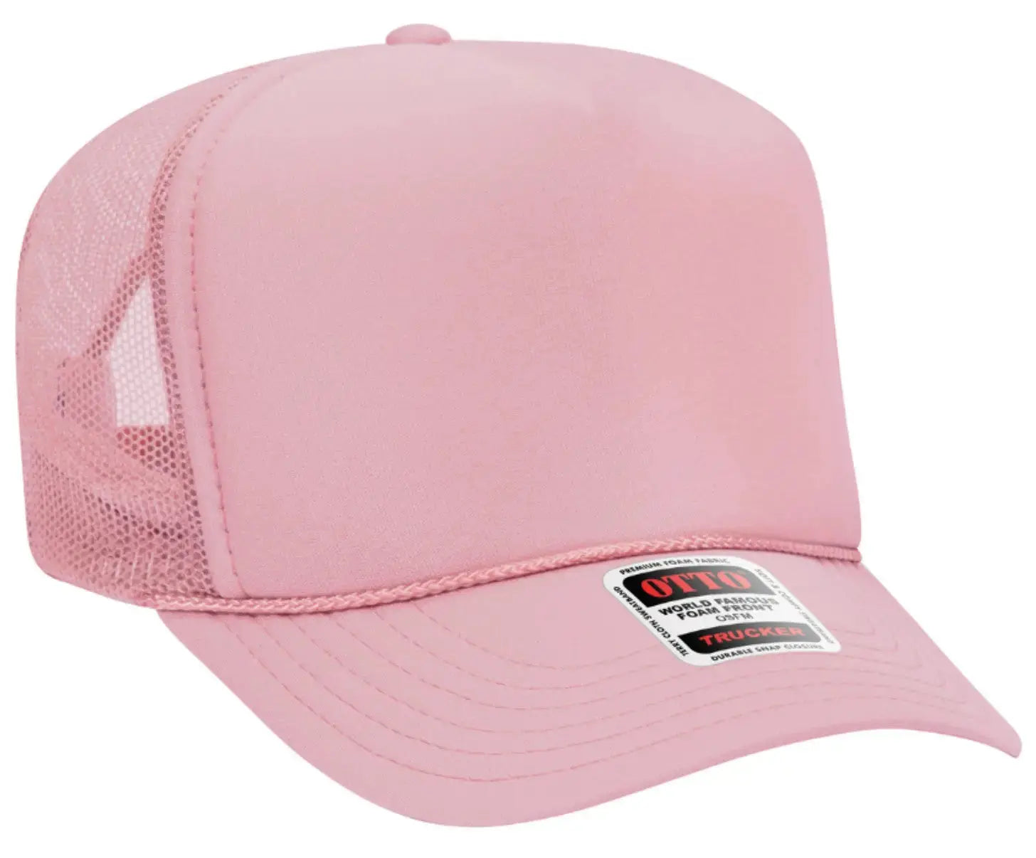 On My Wife's Last Nerve Text Adult Otto Foam Trucker Hat
