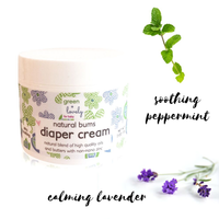 Natural Bums Diaper Rash Cream - Effective Natural Diaper Cream - 2 oz.