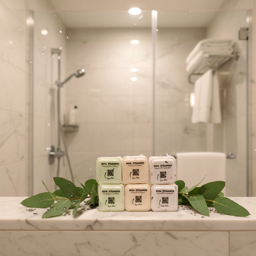 Aromatherapy Shower Steamers - XL Size Lasts 2-3 Showers | Soul Balm Sisters - BIG FRENCHIES