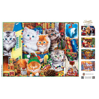 Sparkle & Shine - Whisker Wishes 500 Piece Glitter Jigsaw Puzzle - BIG FRENCHIES