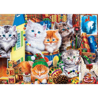 Sparkle & Shine - Whisker Wishes 500 Piece Glitter Jigsaw Puzzle - BIG FRENCHIES