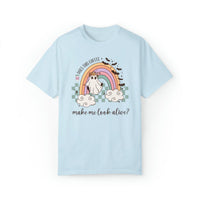 Spooky Coffee Lover Shirt: Does This Coffee Make Me Look Alive? - BIG FRENCHIES