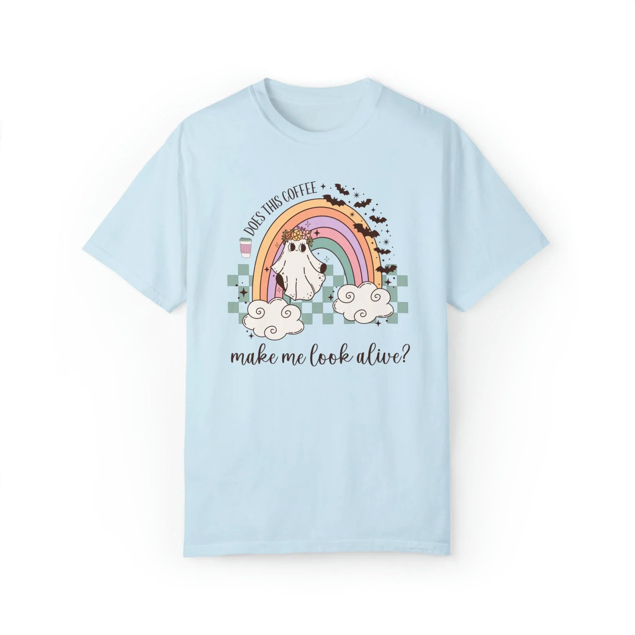 Spooky Coffee Lover Shirt: Does This Coffee Make Me Look Alive? - BIG FRENCHIES