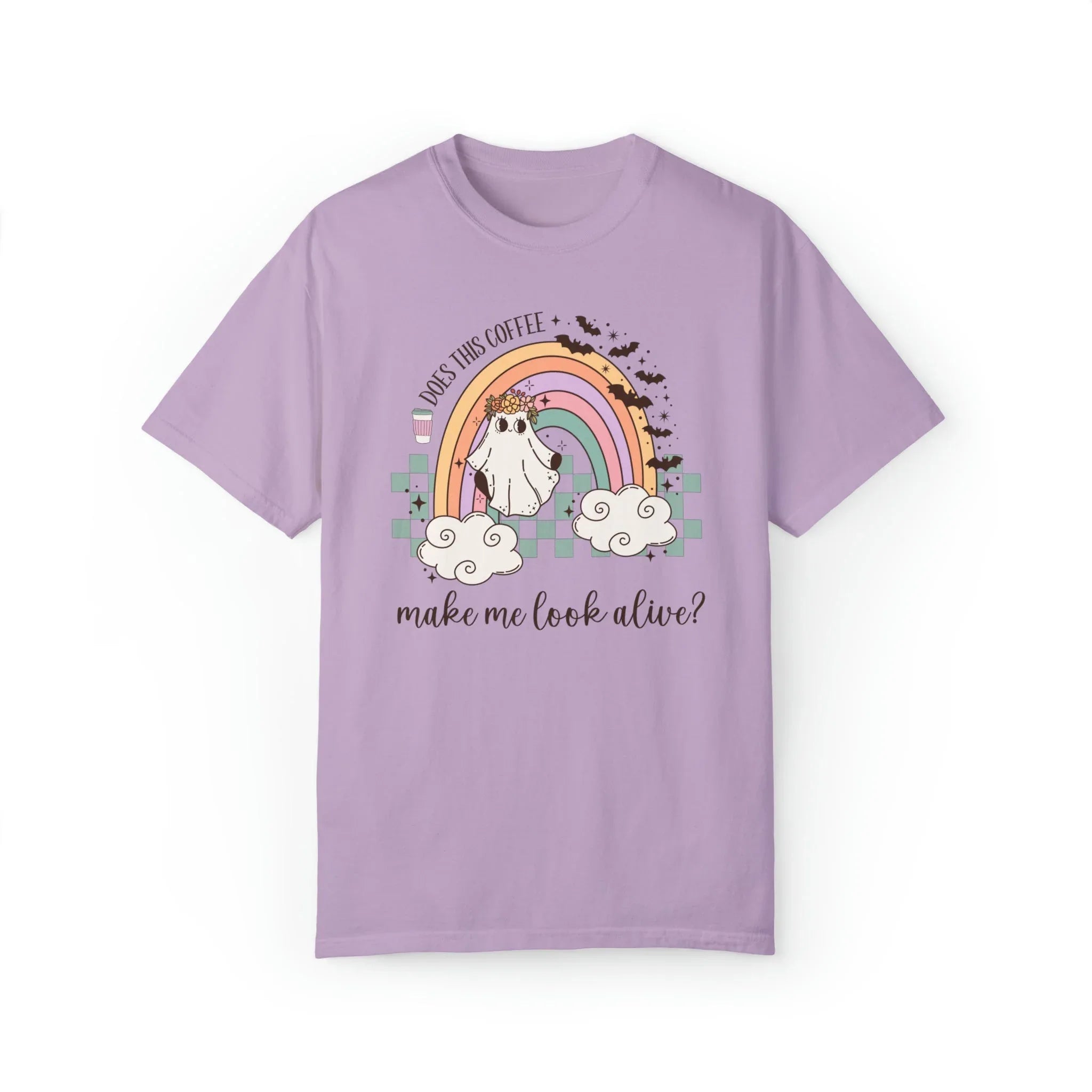 Spooky Coffee Lover Shirt: Does This Coffee Make Me Look Alive? - BIG FRENCHIES