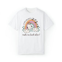 Spooky Coffee Lover Shirt: Does This Coffee Make Me Look Alive? - BIG FRENCHIES