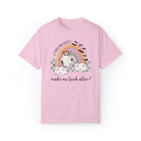 Spooky Coffee Lover Shirt: Does This Coffee Make Me Look Alive? - BIG FRENCHIES