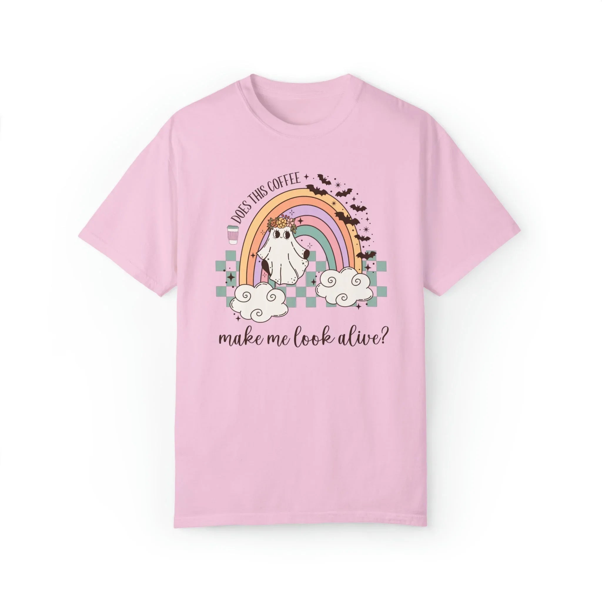 Spooky Coffee Lover Shirt: Does This Coffee Make Me Look Alive? - BIG FRENCHIES