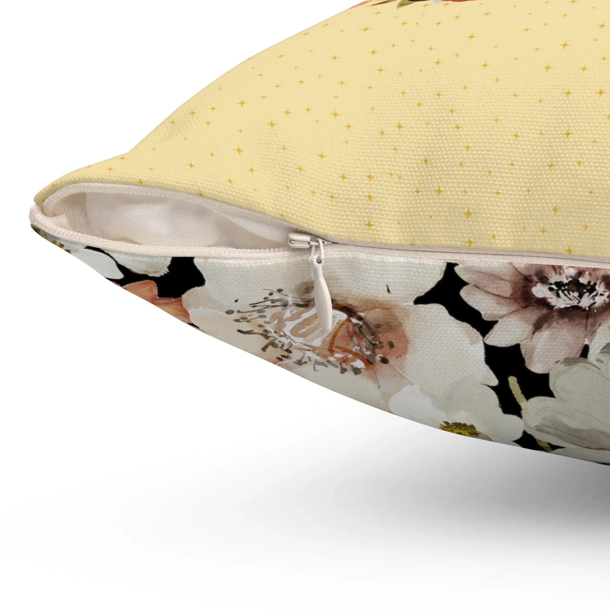 Spooky Halloween Cat Pillow for Fall with Kittens and Flowers: Creep It Real - BIG FRENCHIES