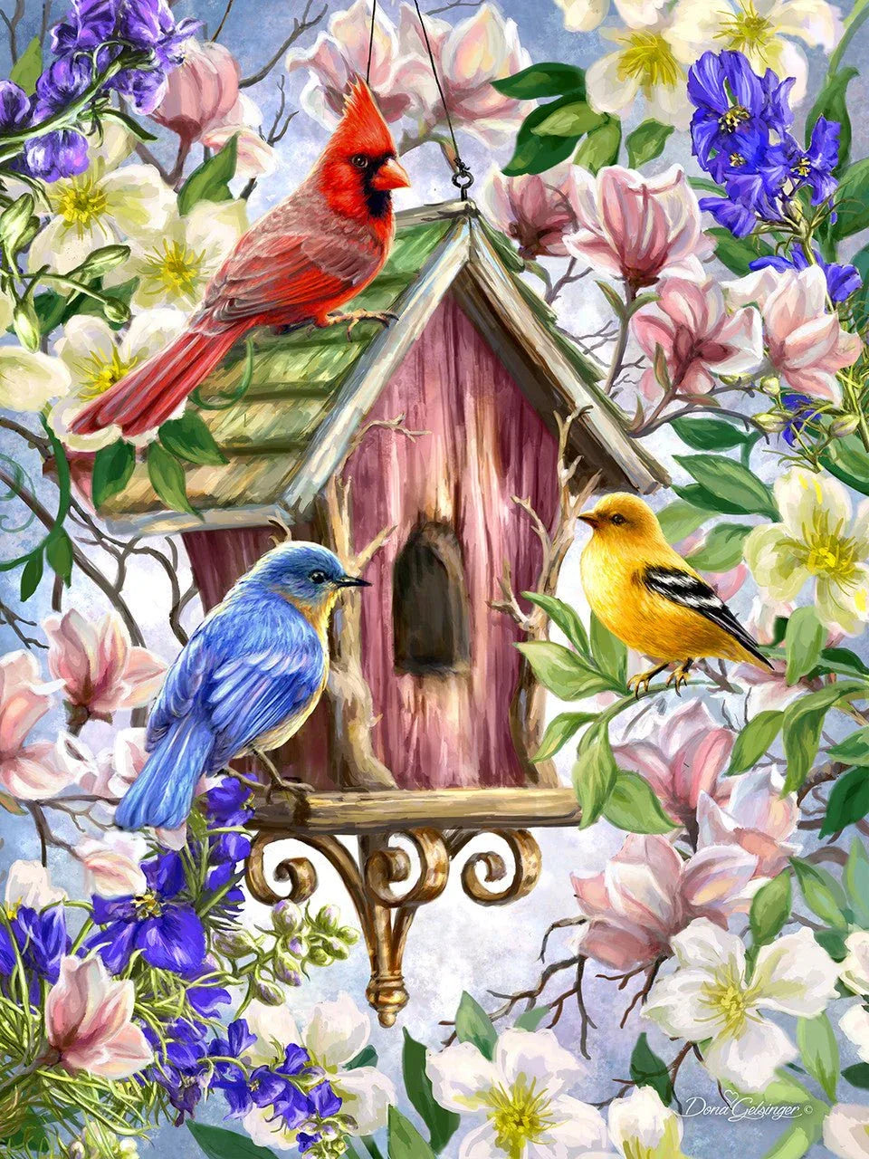 Spring Awakens 500 Piece Jigsaw Puzzle | Springbok Puzzles - BIG FRENCHIES