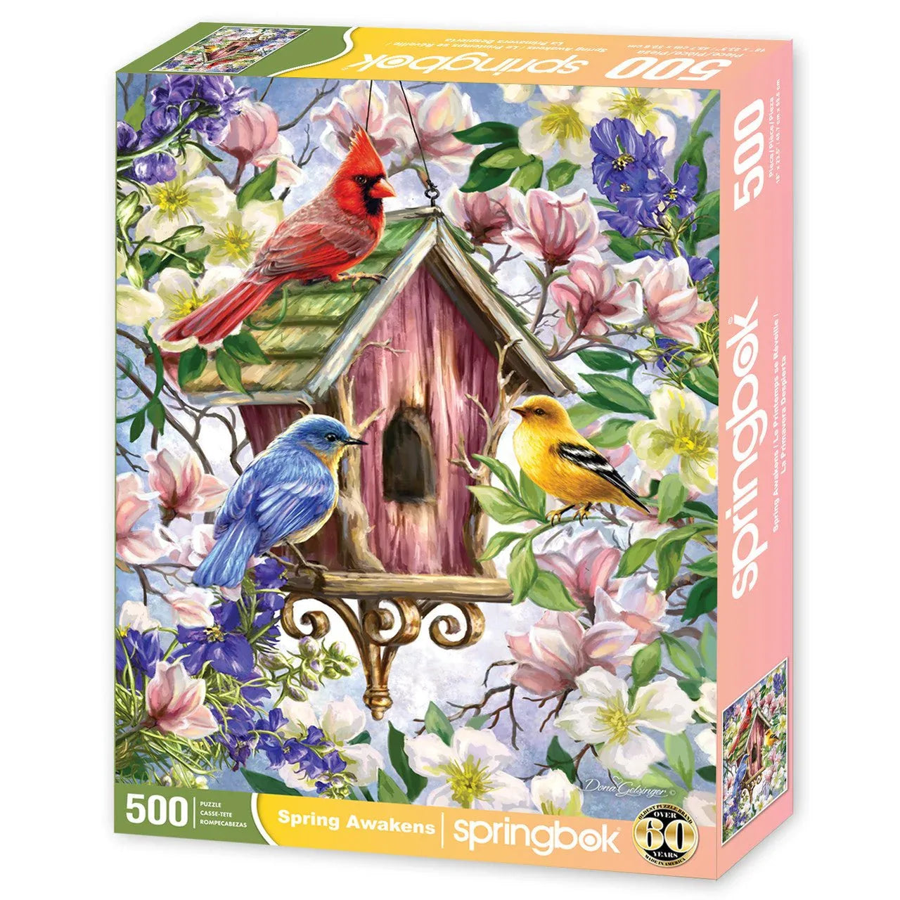 Spring Awakens 500 Piece Jigsaw Puzzle | Springbok Puzzles - BIG FRENCHIES