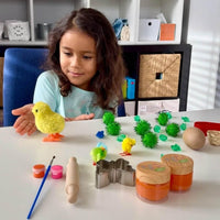 Spring Garden, Play Set with Playdough - BIG FRENCHIES