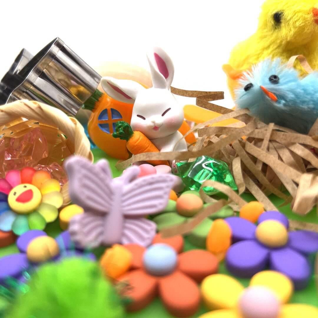 Spring Garden, Play Set with Playdough - BIG FRENCHIES