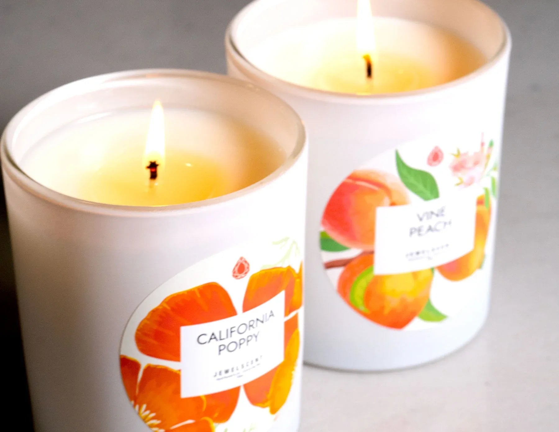Vine Peach 10oz Signature Jewelry Candle - BIG FRENCHIES