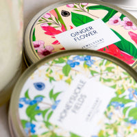 Ginger Flower 5.5oz Tin Jewelry Candle - BIG FRENCHIES