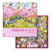 Springtime in the City 1000 Piece Jigsaw Puzzle | Puzzlefolk