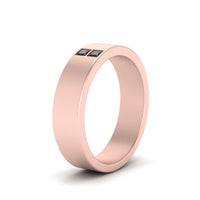 Square Diamond Mens Band