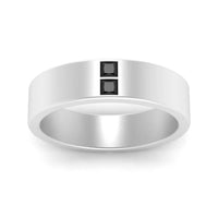 Square Diamond Mens Band