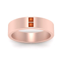 Square Diamond Mens Band