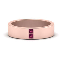 Square Diamond Mens Band