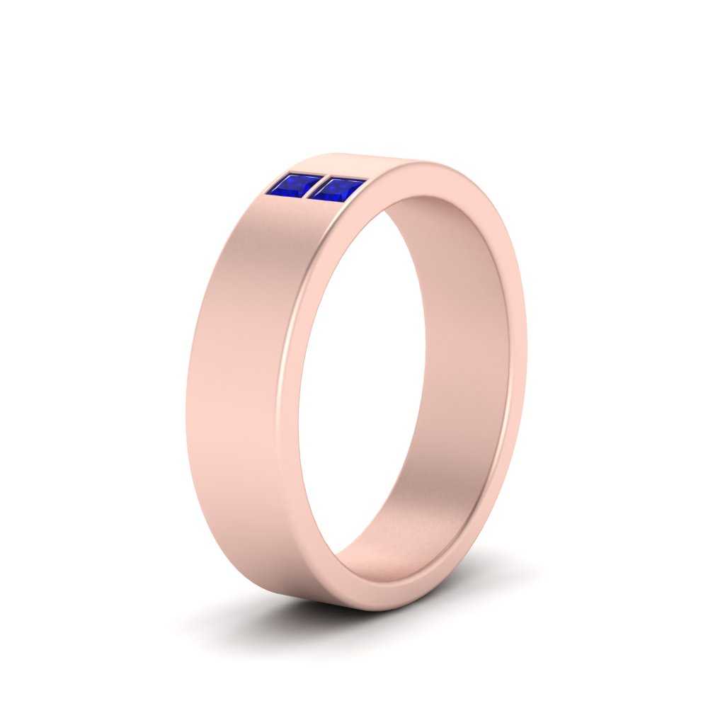 Square Diamond Mens Band