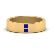 Square Diamond Mens Band