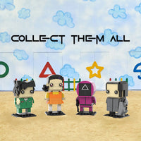 Front Man Brick Building Set - Squid Game - Custom Set - Made Using LEGO® Parts