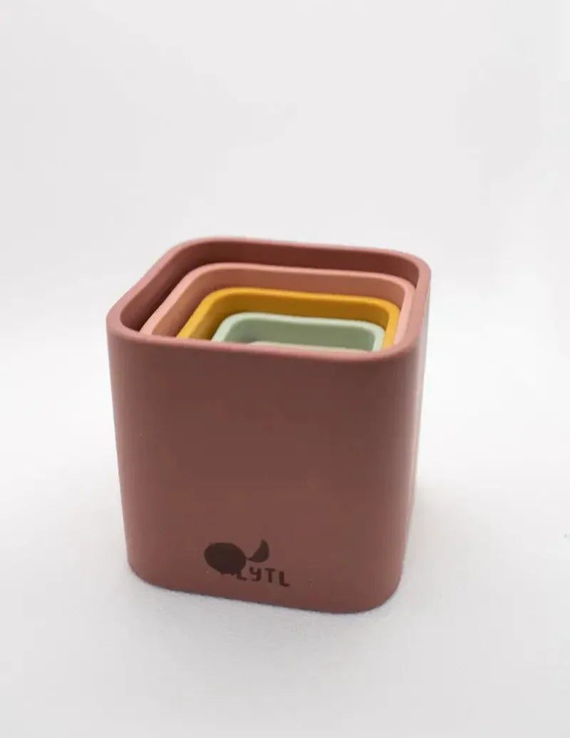 Silicone Stacking Cups – Set of 5 | LYTL®️ - BIG FRENCHIES