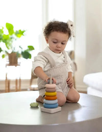 Silicone Ring Stacking Toy – 10pc| LYTL®️ - BIG FRENCHIES