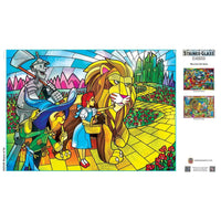Stained Glass Wizard of Oz 500 Piece Jigsaw Puzzle | Masterpieces Puzzles - BIG FRENCHIES