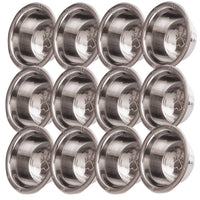 Jeffers Stainless Steel Embossed Wide-Lip Food & Water Pet Bowls
