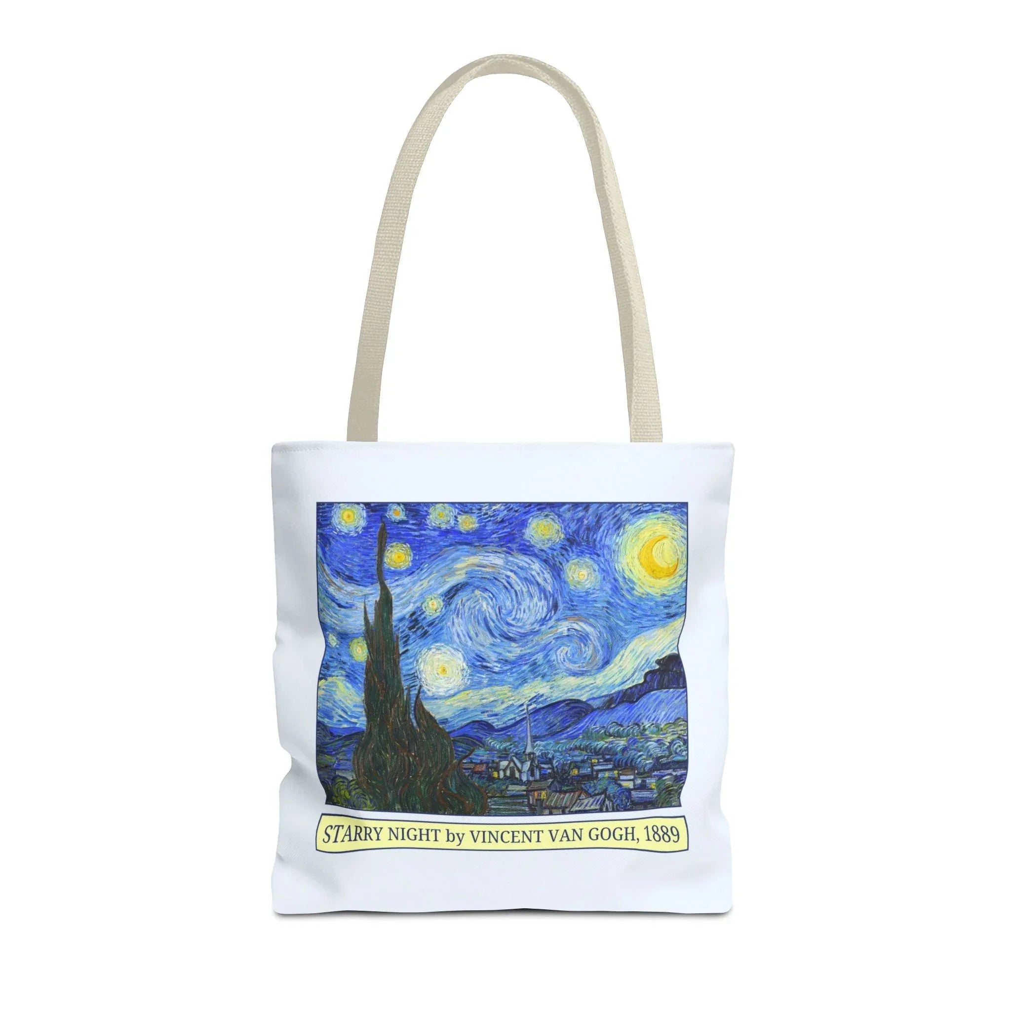 Starry Night by Vincent Van Gogh Art History Tote Bag - BIG FRENCHIES
