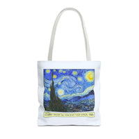 Starry Night by Vincent Van Gogh Art History Tote Bag - BIG FRENCHIES