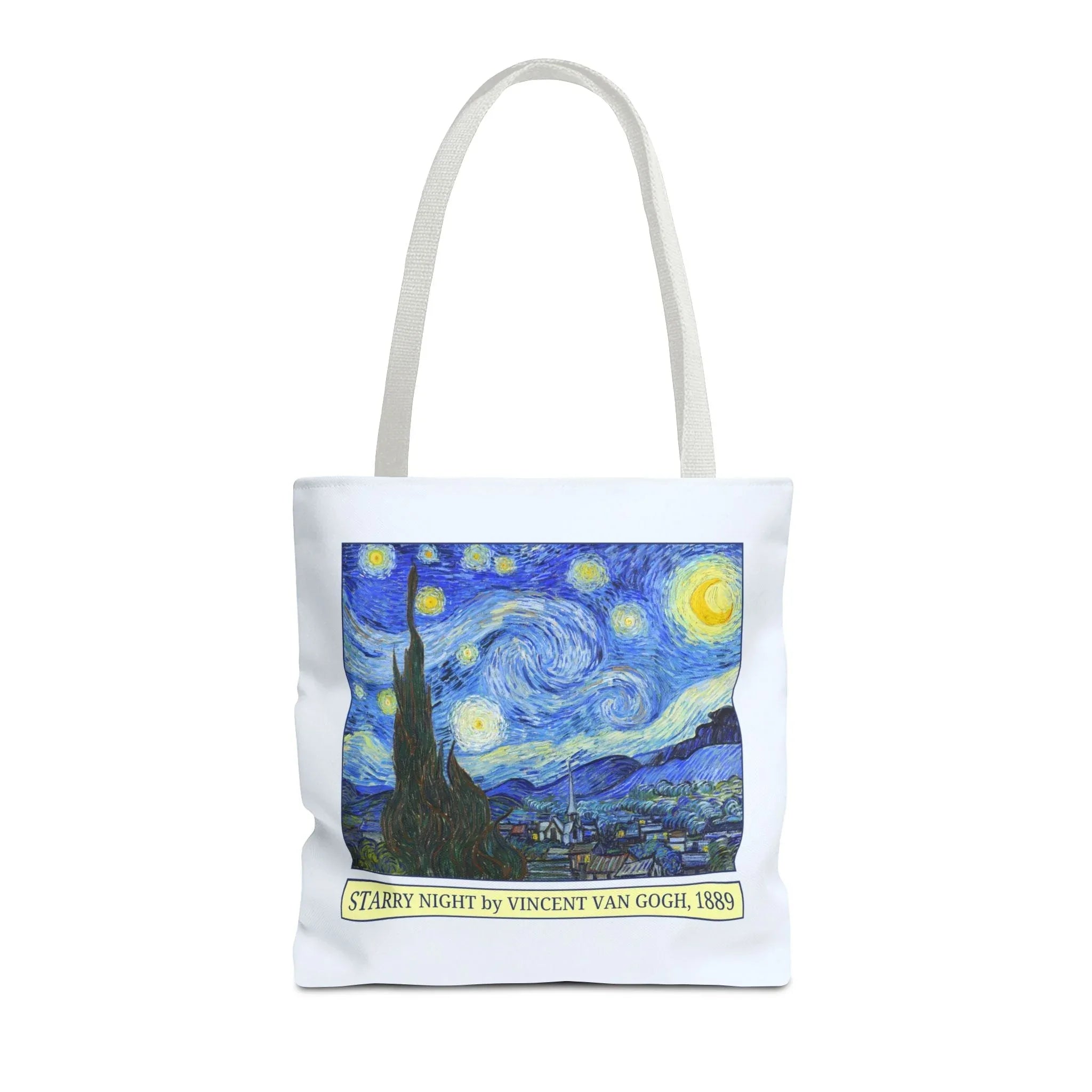Starry Night by Vincent Van Gogh Art History Tote Bag - BIG FRENCHIES