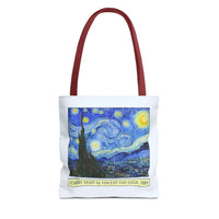 Starry Night by Vincent Van Gogh Art History Tote Bag - BIG FRENCHIES