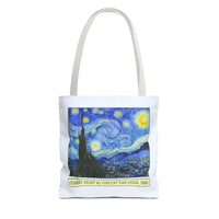 Starry Night by Vincent Van Gogh Art History Tote Bag - BIG FRENCHIES