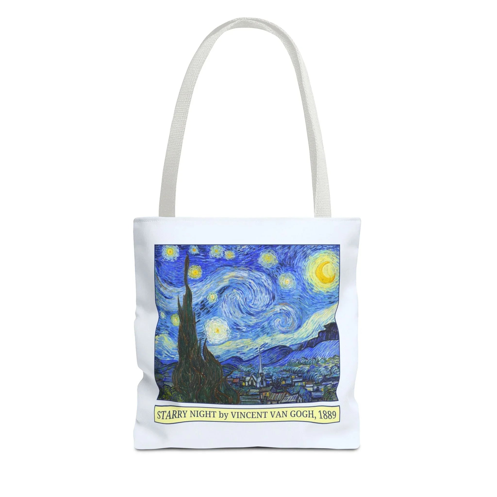 Starry Night by Vincent Van Gogh Art History Tote Bag - BIG FRENCHIES